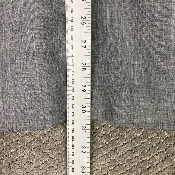 J. CREW Voyager Sport Coat Blazer Men's 44R Fits Slim Gray Thompson Wool - Picture 15 of 15